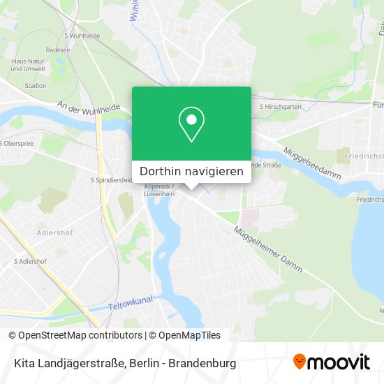 Kita Landjägerstraße Karte