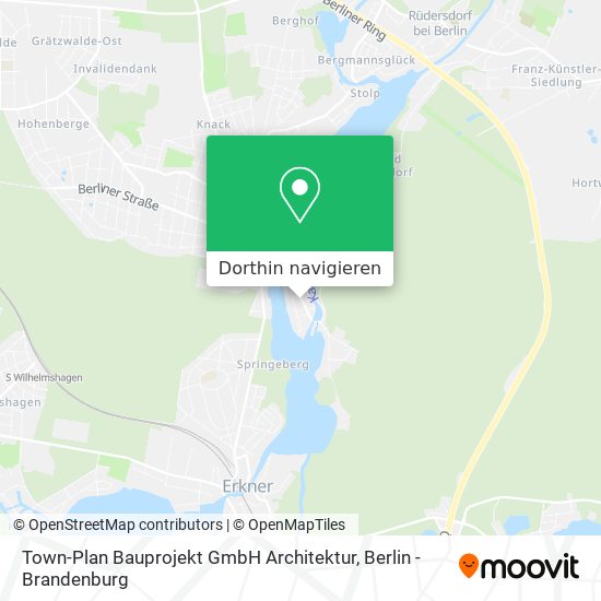 Town-Plan Bauprojekt GmbH Architektur Karte