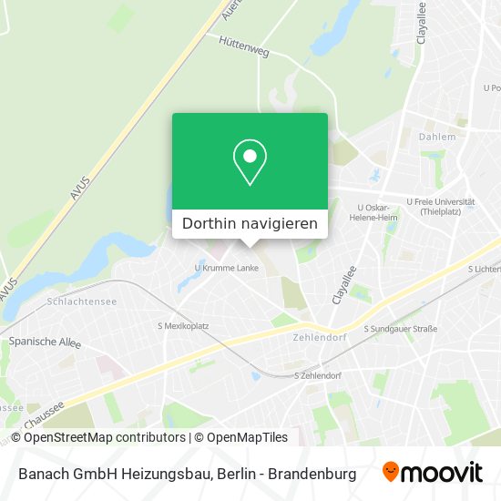 Banach GmbH Heizungsbau Karte