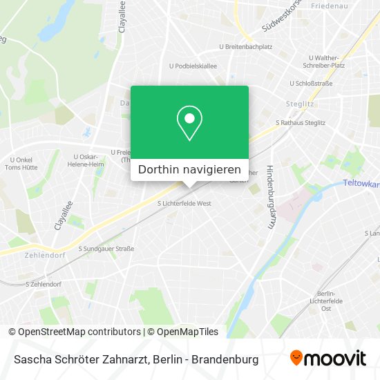 Sascha Schröter Zahnarzt Karte