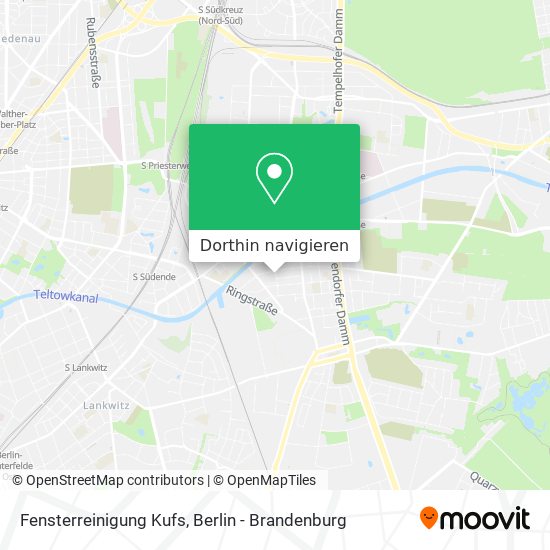 Fensterreinigung Kufs Karte