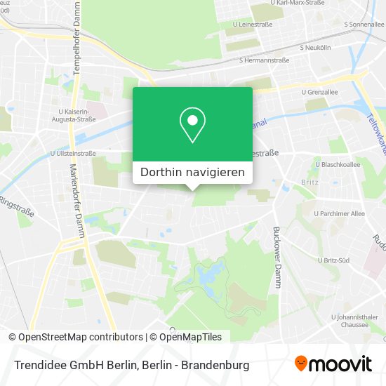 Trendidee GmbH Berlin Karte