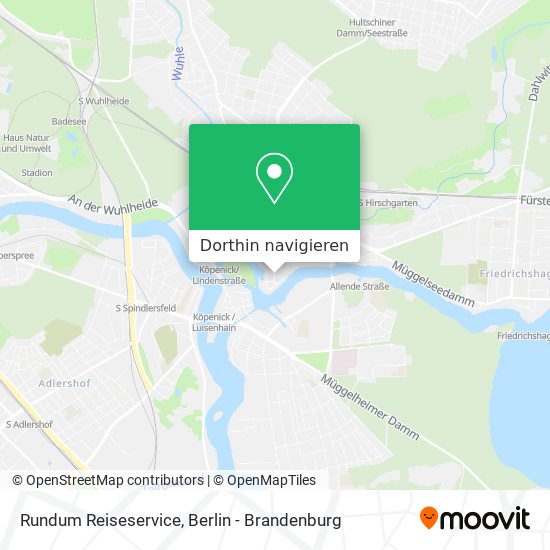 Rundum Reiseservice Karte