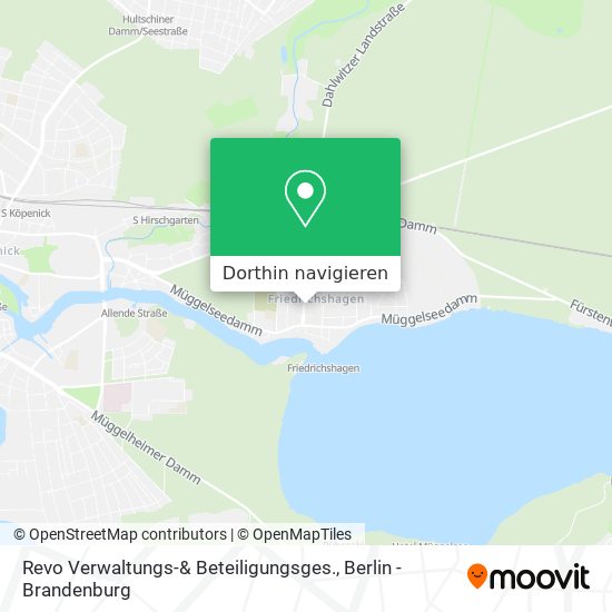 Revo Verwaltungs-& Beteiligungsges. Karte