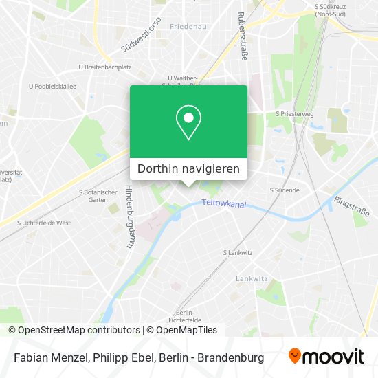 Fabian Menzel, Philipp Ebel Karte