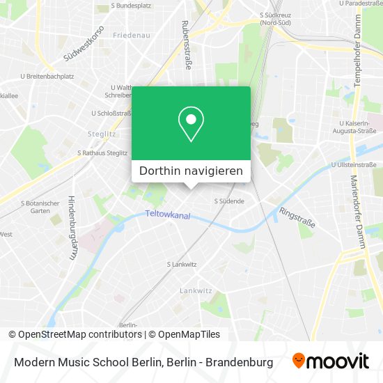 Modern Music School Berlin Karte