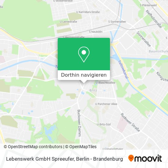 Lebenswerk GmbH Spreeufer Karte