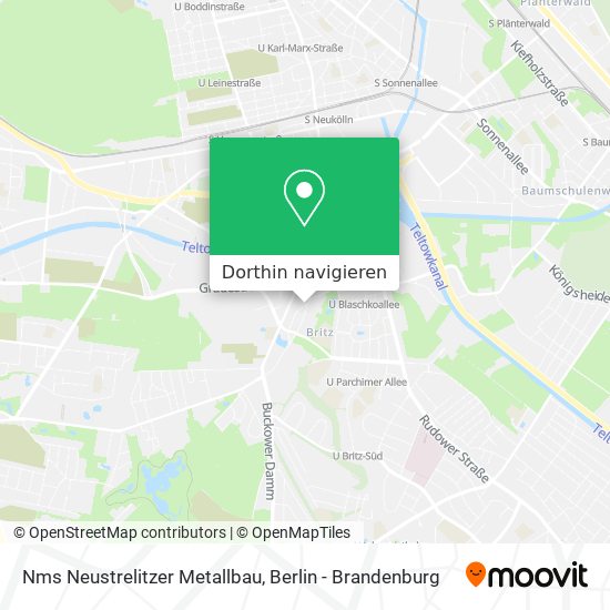 Nms Neustrelitzer Metallbau Karte