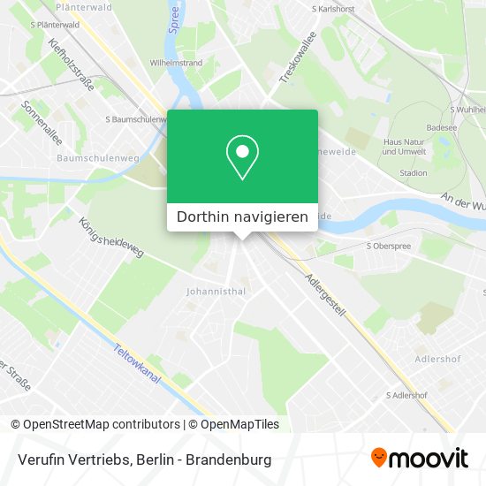 Verufin Vertriebs Karte