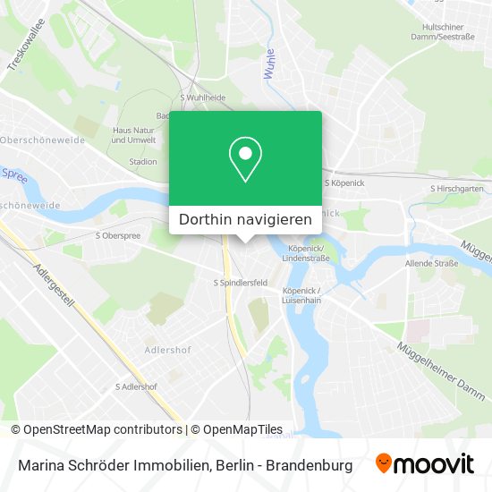Marina Schröder Immobilien Karte