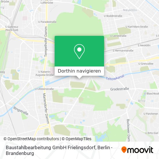 Baustahlbearbeitung GmbH Frielingsdorf Karte