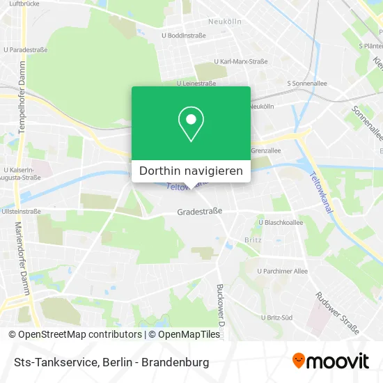 Sts-Tankservice Karte