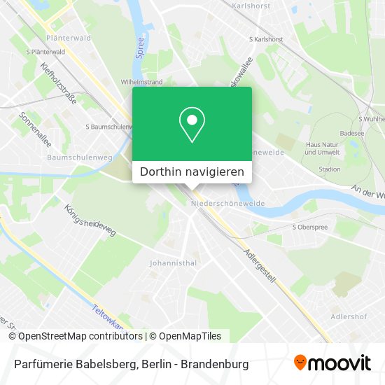 Parfümerie Babelsberg Karte