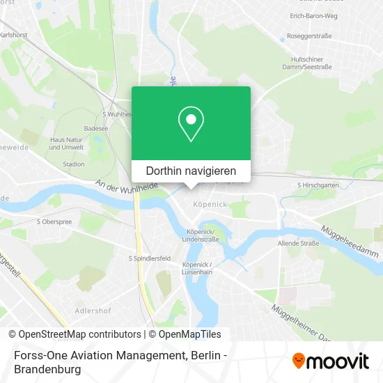 Forss-One Aviation Management Karte