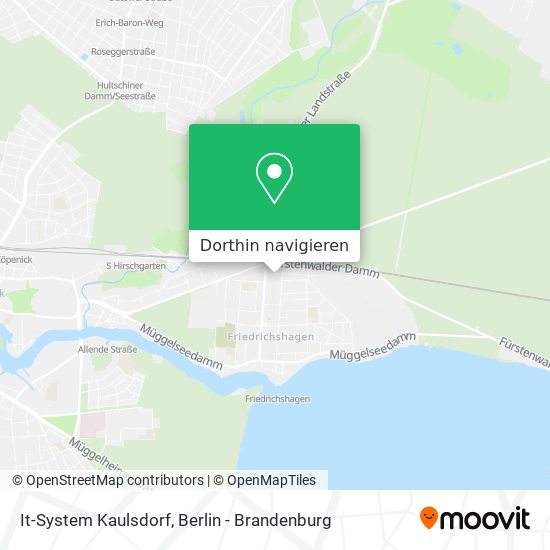 It-System Kaulsdorf Karte