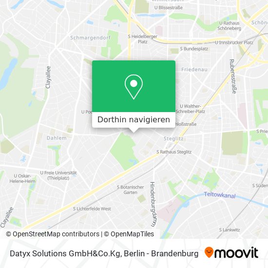 Datyx Solutions GmbH&Co.Kg Karte