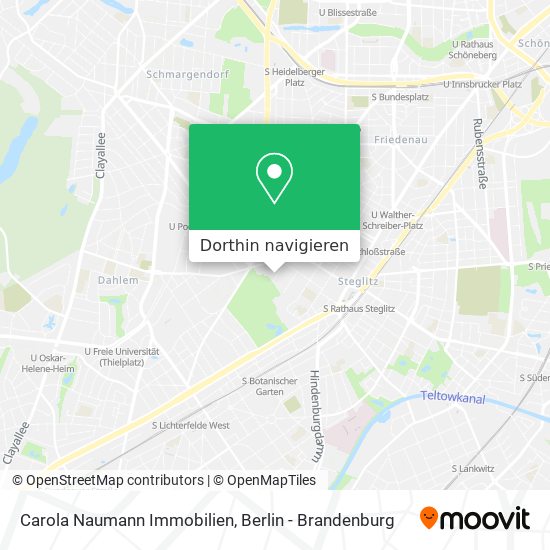 Carola Naumann Immobilien Karte