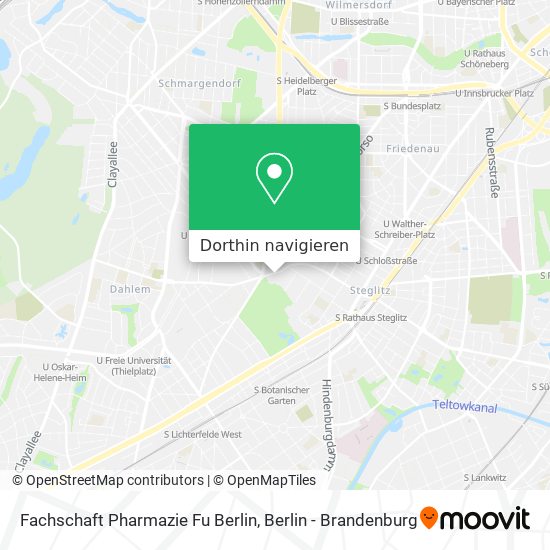 Fachschaft Pharmazie Fu Berlin Karte