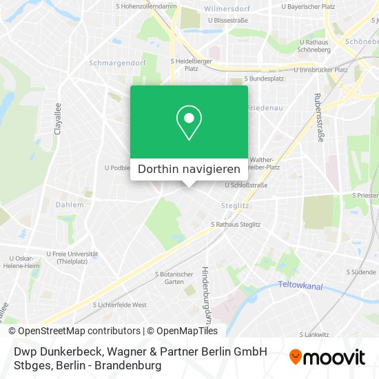 Dwp Dunkerbeck, Wagner & Partner Berlin GmbH Stbges Karte