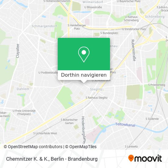 Chemnitzer K. & K. Karte