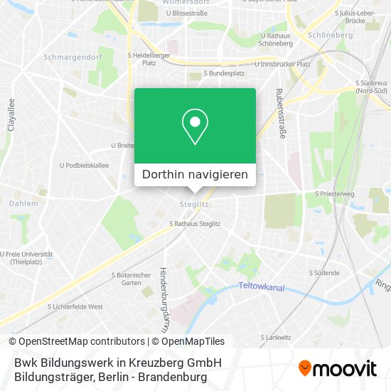 Bwk Bildungswerk in Kreuzberg GmbH Bildungsträger Karte