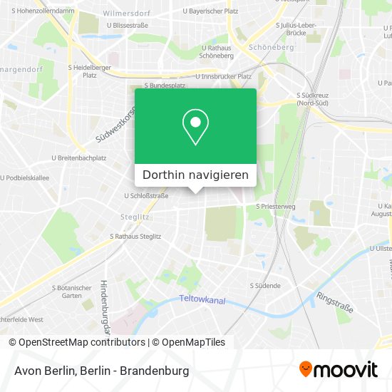 Avon Berlin Karte