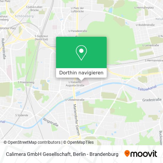 Calimera GmbH Gesellschaft Karte