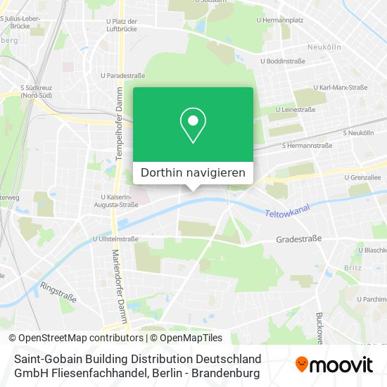 Saint-Gobain Building Distribution Deutschland GmbH Fliesenfachhandel Karte