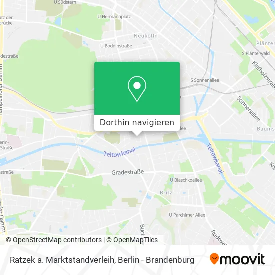 Ratzek a. Marktstandverleih Karte
