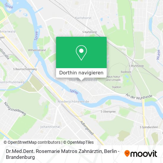 Dr.Med.Dent. Rosemarie Matros Zahnärztin Karte