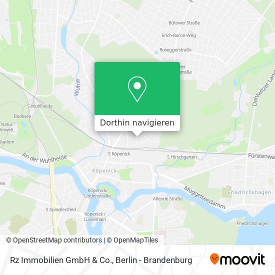 Rz Immobilien GmbH & Co. Karte