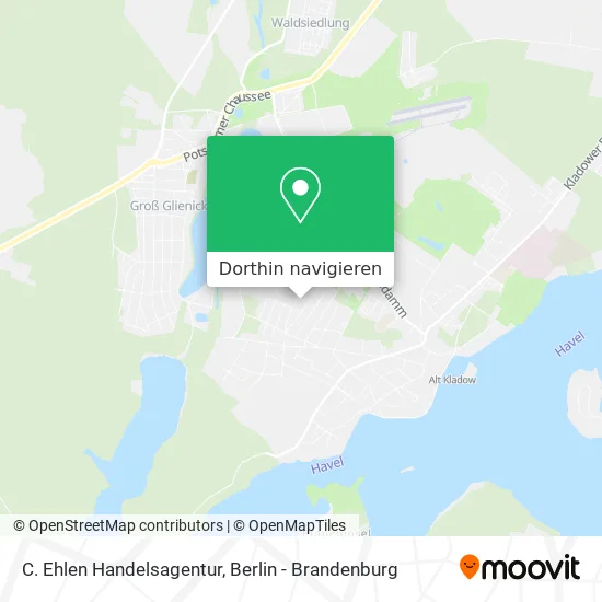 C. Ehlen Handelsagentur Karte