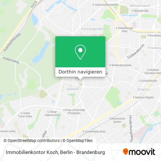 Immobilienkontor Koch Karte