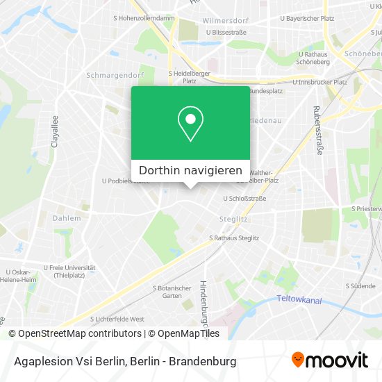 Agaplesion Vsi Berlin Karte