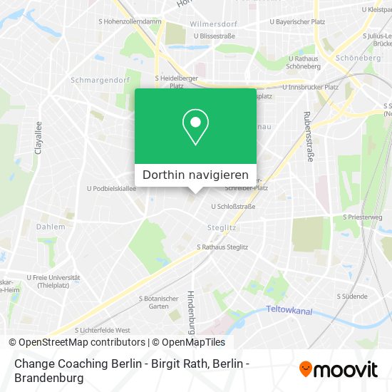 Change Coaching Berlin - Birgit Rath Karte