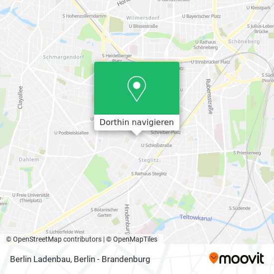 Berlin Ladenbau Karte