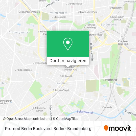 Promod Berlin Boulevard Karte