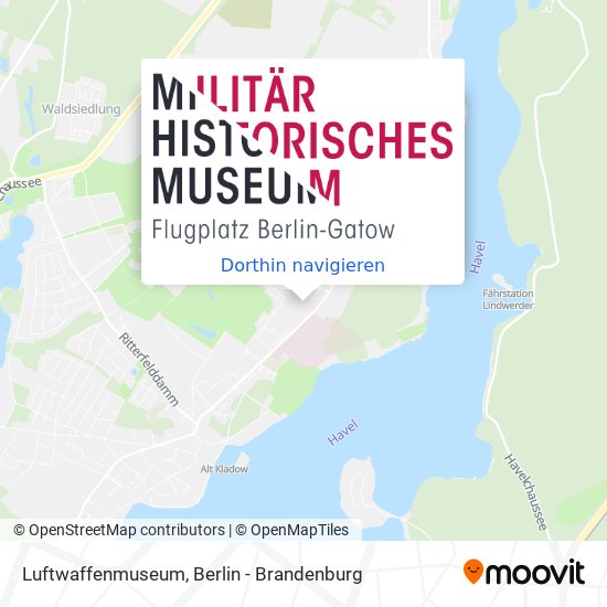 Luftwaffenmuseum Karte