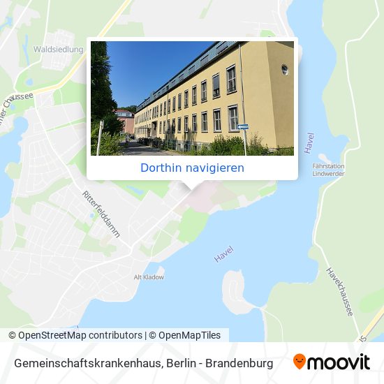 Gemeinschaftskrankenhaus Karte