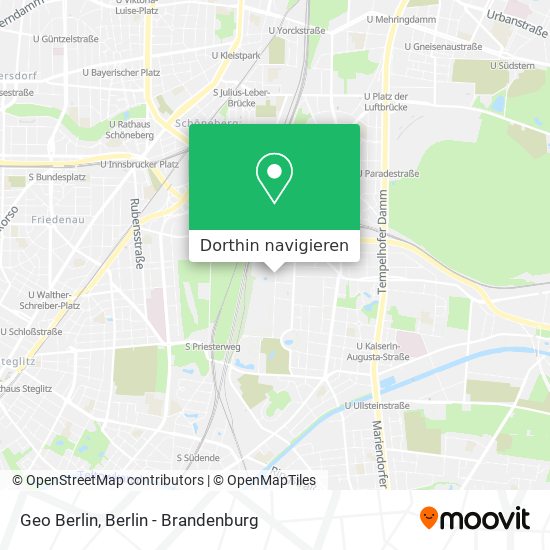 Geo Berlin Karte