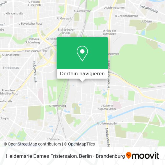 Heidemarie Dames Frisiersalon Karte