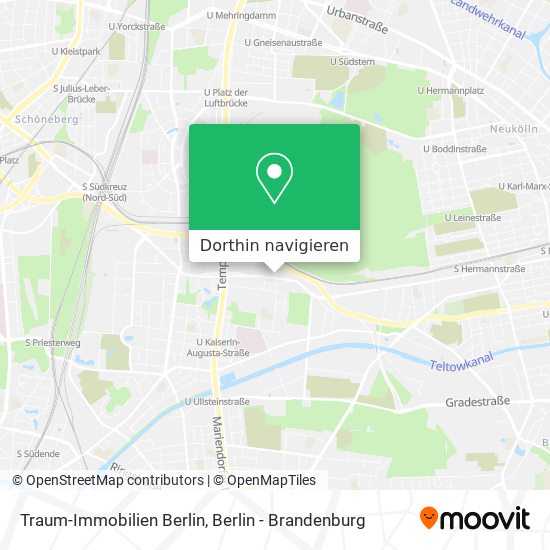 Traum-Immobilien Berlin Karte