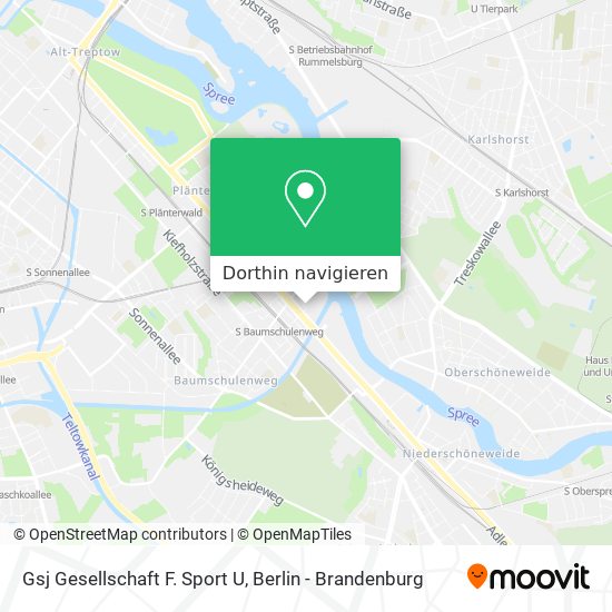 Gsj Gesellschaft F. Sport U Karte