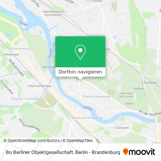 Bo Berliner Objektgesellschaft Karte