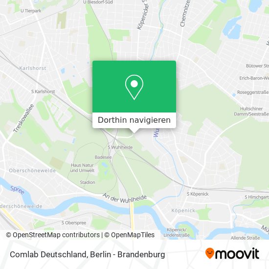 Comlab Deutschland Karte