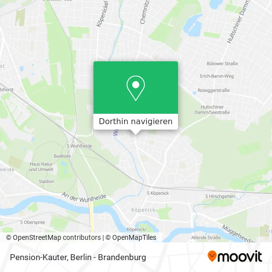 Pension-Kauter Karte