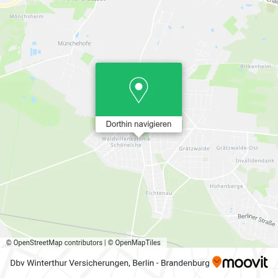 Dbv Winterthur Versicherungen Karte