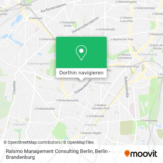 Ralsmo Management Consulting Berlin Karte