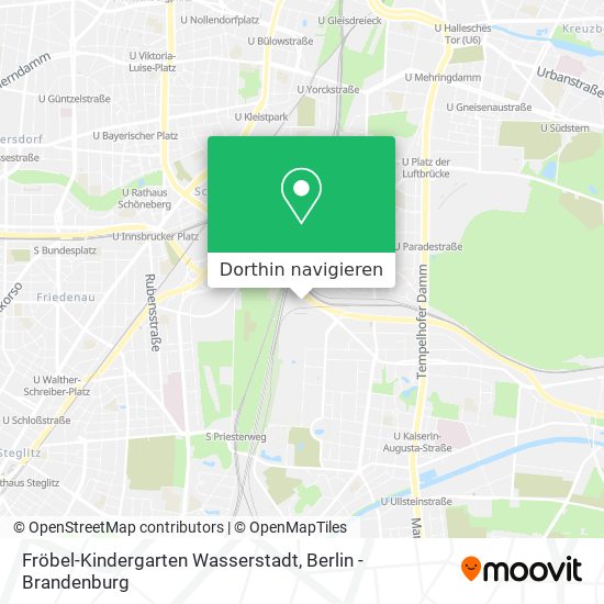 Fröbel-Kindergarten Wasserstadt Karte