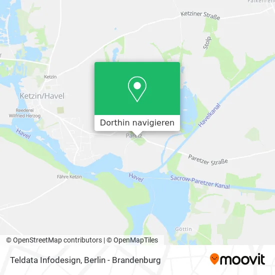 Teldata Infodesign Karte